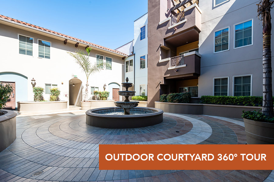 IMT Belasera at Sherman Way-Outdoor Courtyard