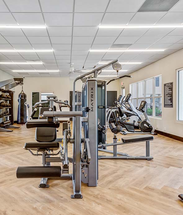 Community amenities featured image of a fitness center