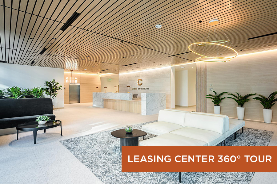 Thumbnail for 360 tour featuring lobby at Citrus Commons, Sherman Oaks, Los Angeles.